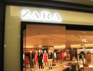 These are the Zara Shops in Cape Town